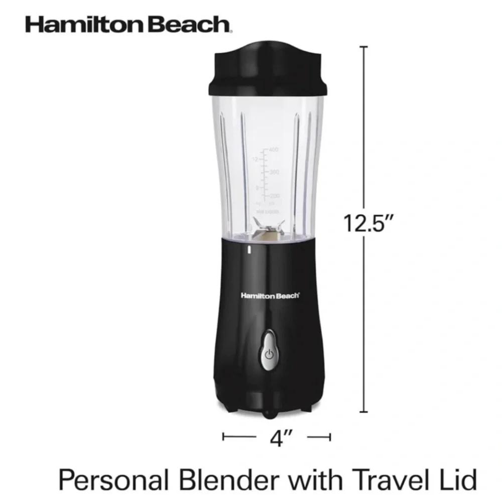 Black Portable Blender
